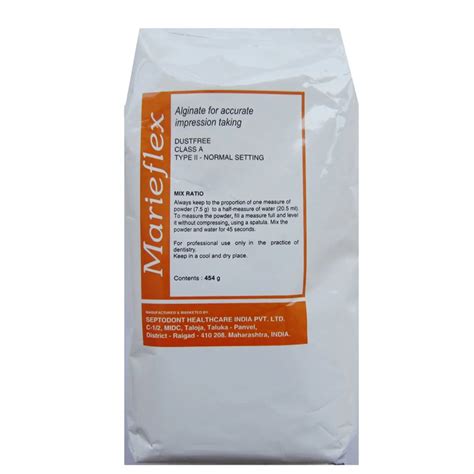 Buy Septodont Marieflex Alginate Powder Impression Material – Oralkart