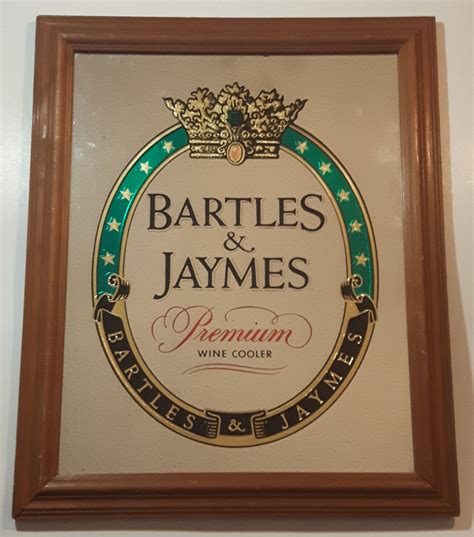 Vintage Bartles & Jaymes Premium Wine Cooler 15 1/2" x 19" Wood Framed ...
