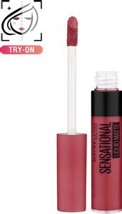 MAYBELLINE NEW YORK Sensational Liquid Matte Lipstick | Non-Sticky and ...