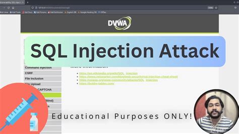 How to Do SQL Injection On Dvwa 的图像结果