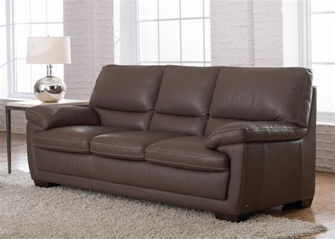 Natuzzi Editions B674 B674-064 Leather Stationary Sofa | Becker ...