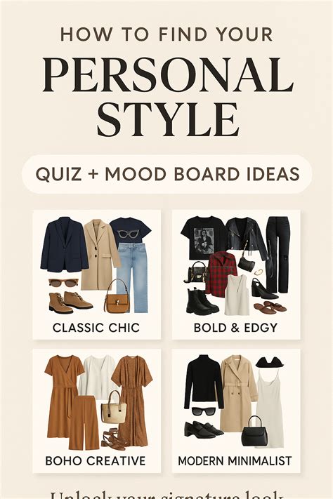 Find Your Personal Style – Quiz + Mood Board Ideas to Inspire Your Look ...