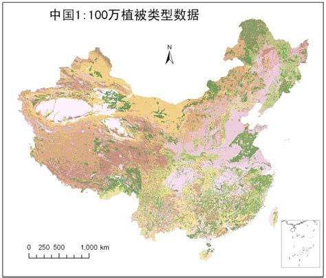 中国1:100万植被数据 | 资源学科创新平台