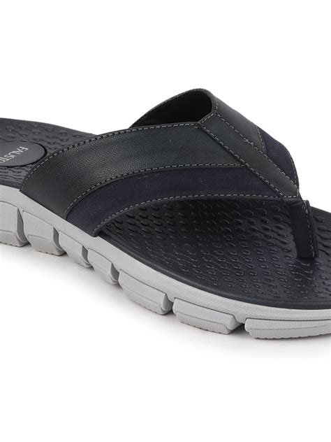 Shop Men Navy Blue Slip On Casual Flexible Phylon Sole Slippers Online