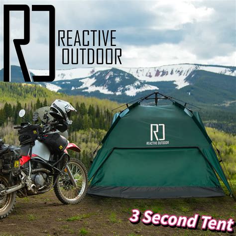 Reactive Outdoor - 3 second Pop Up Moto Tent - Apex 66