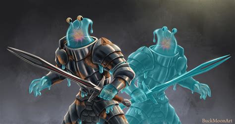 [Art] [OC] Mito, my Plasmoid Echo Knight! : r/DnD