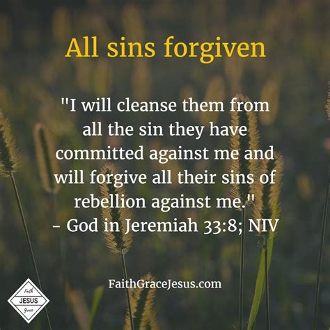 All sins forgiven | Faith - Grace - Jesus