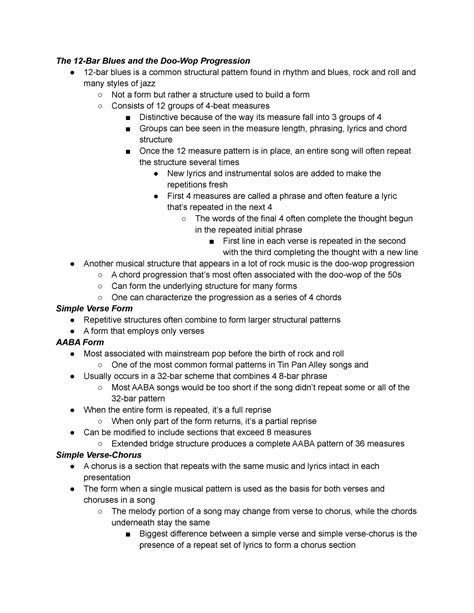 History of Rock and Roll p4 - The 12-Bar Blues and the Doo-Wop ...