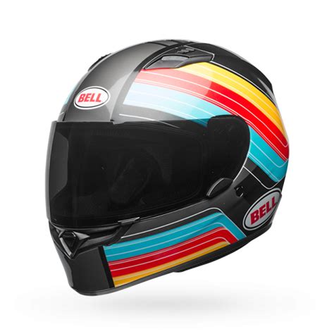Bell Qualifier Commander Blue-Red-Yellow Helmet– Moto Central