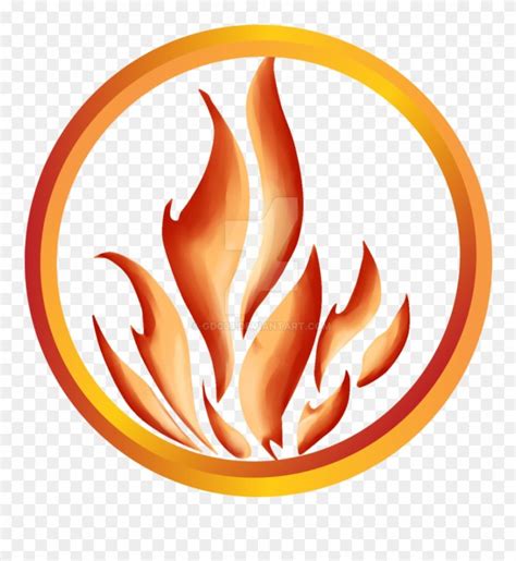 Download Flame Ring Png - Dauntless Divergent Symbol Clipart (#4245965 ...