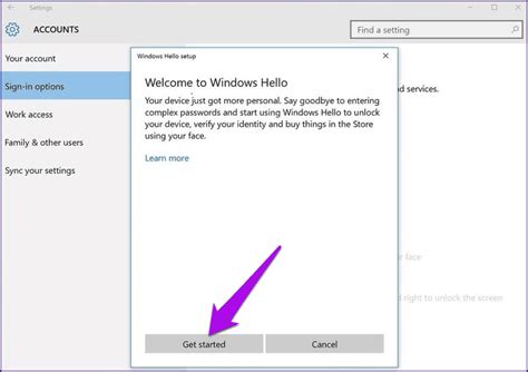 Image result for Set Up Windows Hello