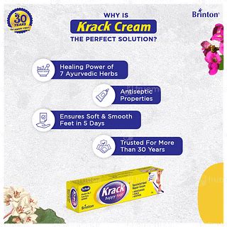 Krack Cream 25 Gm - Uses, Side Effects, Dosage, Price | Truemeds