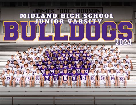 2024 JV Purple Roster - MIDLAND HIGH FOOTBALL