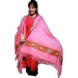 Buy HimalayanKraft Hand Woven Kullu Handloom Pure Woolen Shawl Grey ...