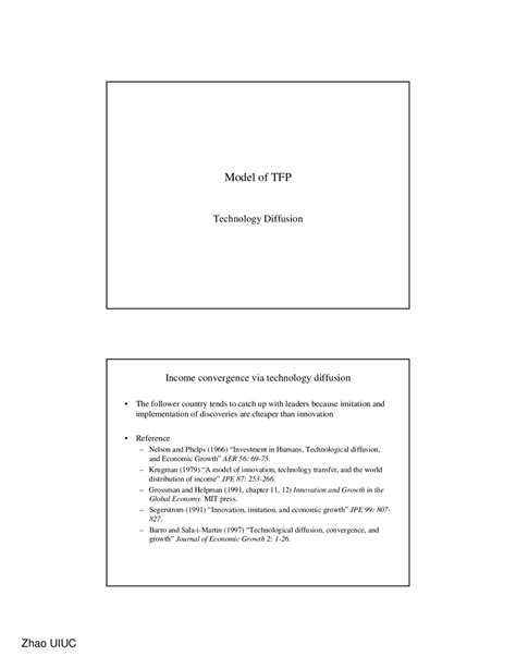 Technology Diffusion Model 的图像结果
