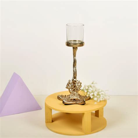 Shop Golden Starfish Base Candle Holder Table Decor For Living Room ...