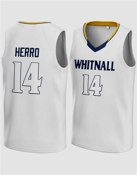 Tyler Herro #14 Whitnall High School Falcons Jersey – 99Jersey®: Your ...