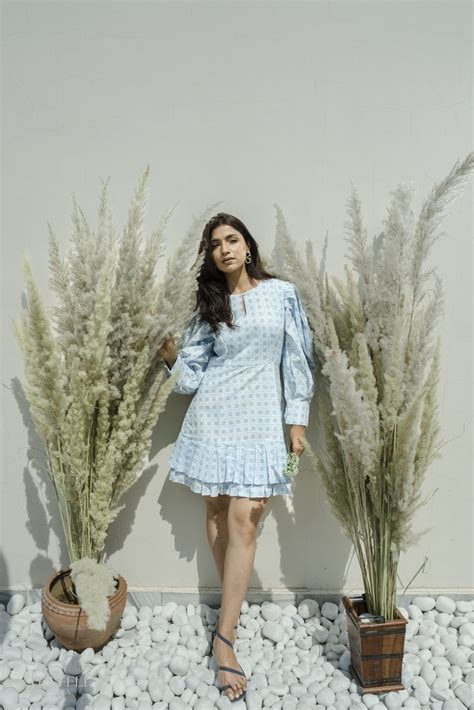 BLUE BELL DRESS – Truffle India
