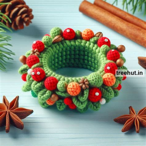 Christmas Crochet Finger Ring Ideas with Leftover Yarn for Selling or ...