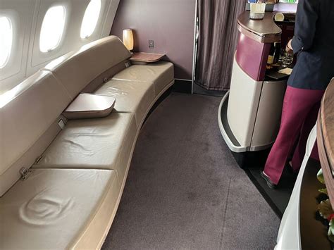 Qatar A380 Business Class 的图像结果