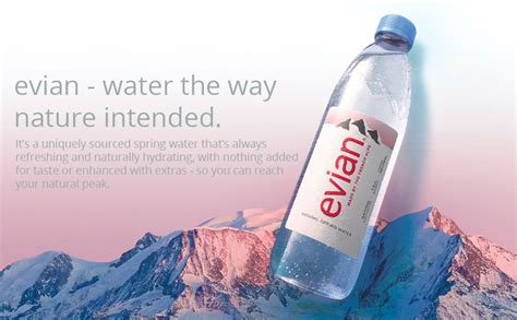 Evian Water 12 x 1000 ml, Natural Mineral, 12000 millilitre : Amazon.in ...