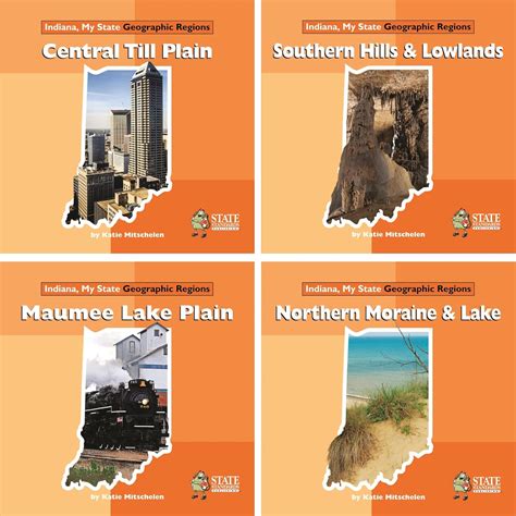Indiana, My State Geographic Regions Set : Amazon.in: Books