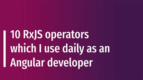 Image result for Codingtipstricks RxJS