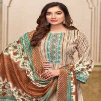 Vandana Karachi Express Vol-4 Soft Cotton Swarovski Work Dress Material ...