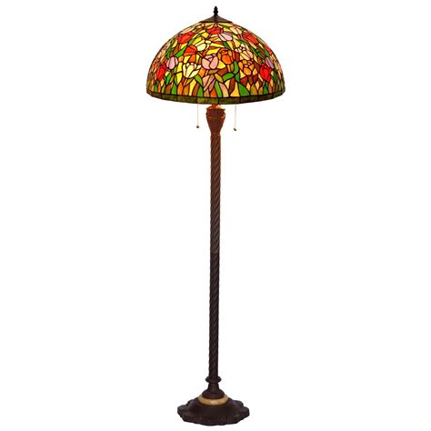 Large Stained Glass Floor Lamp at Brandy Soto blog