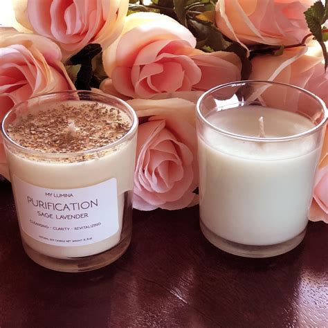 Sage lavender candle | Mint candles, Eucalyptus mint candle, Candles ...