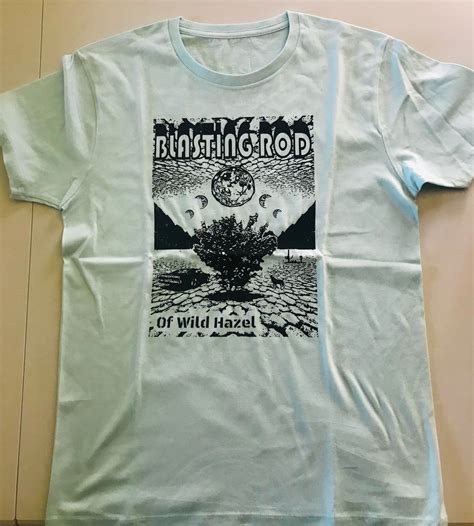 No.030 Blasting Rod ワイルドヘイゼル 半袖Tシャツ （Hazel Tree）（Hazel Goddess） ライトブルー ...