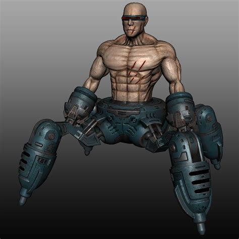 Cyborg Model 的图像结果