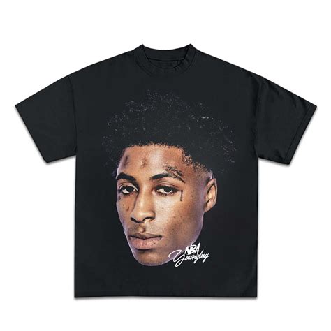 NBA YOUNGBOY T-SHIRT Rare Album Merch Concert Tour Tee Rap Hip Hop ...
