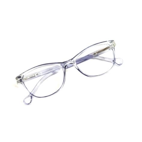 Transparent Grey Cat Eye Kids Glasses | 4-6 Years – Glasses India Online