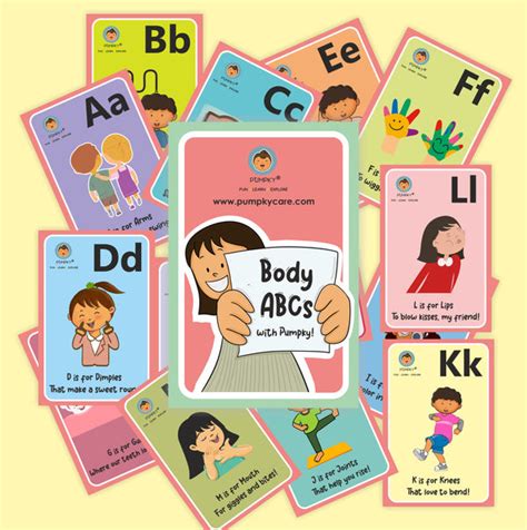 Pumpky Body ABCs Cards – Learn, Laugh & Play! – Green Pharmacy Store