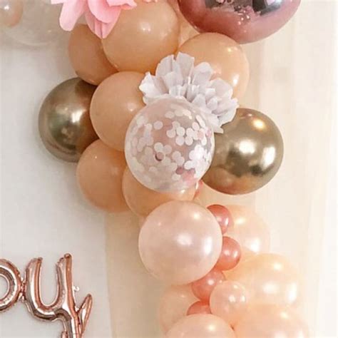 Buy Balloon Garland Kit Pink Blush & Rose Gold Balloon Arch Online in ...