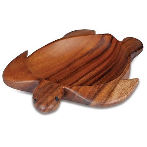 Acacia Wood, 1.5" x 7.5" x 10" Honu Tray : Amazon.in: Home & Kitchen