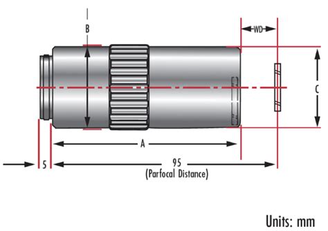 100X T0.7 Mitutoyo LCD Plan Apo NIR Infinity Corrected Objective
