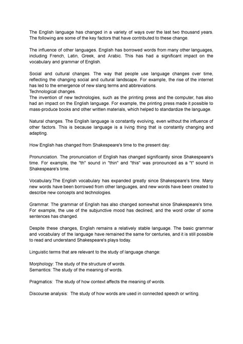 Image result for Language Change in Use Over Time