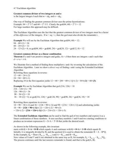 Greatest Common Divisor Algorithm 的图像结果