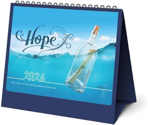 TOUCH OF MODERN® 2024 Desk Calendar | 12 Month Table Calendar & Planner ...