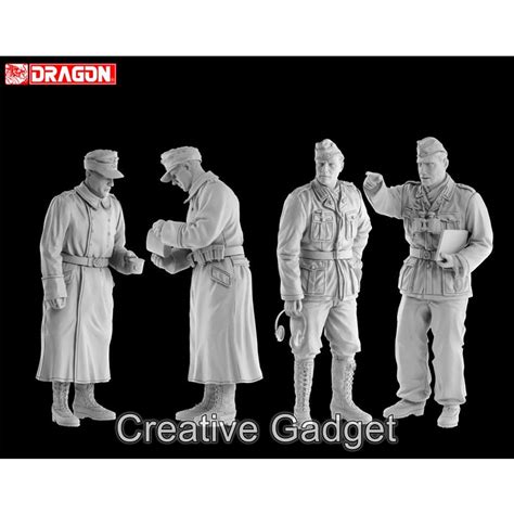 German Africa Corps DAK Panzer Tank & Artillery Crew - Dragon 1/35 ...