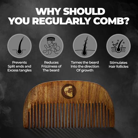 Buy Beardo Sheesham Beard Comb | Beard Comb for Men – Beardo India