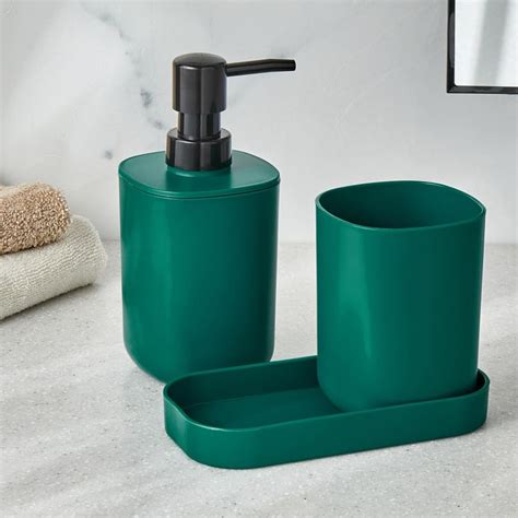 Buy Pacific Emery Giana 3Pcs Polypropylene Bathroom Set from Home ...
