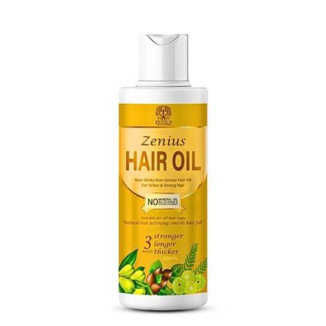 Zenius Hair Oil: Buy Packs of 200ml Oil at Gudhealthy– GudHealthy