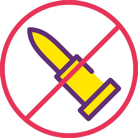 No weapons - Free signaling icons