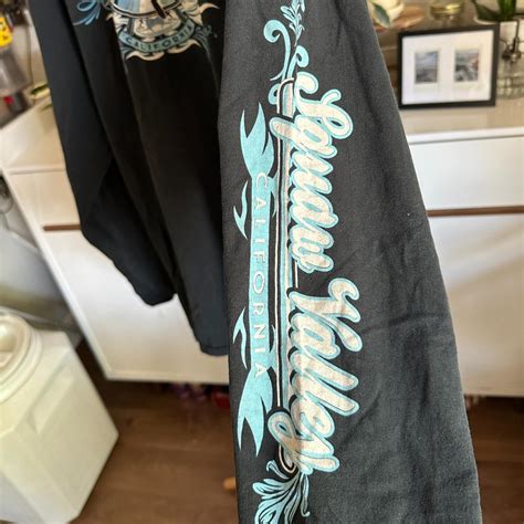 Men's Black and Blue Shirt | Depop