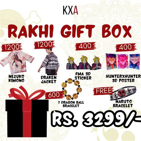 Rakhi Gift Box - Mega – KiayaxAnime
