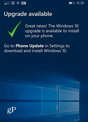 Windows 10 Phone Update Download 的图像结果