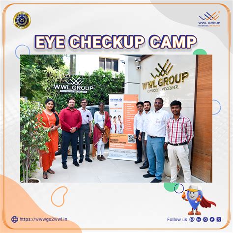 Eye Check-up Camp at our Chennai Corporate Office - WWL Group